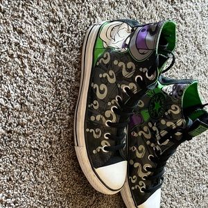 Men’s, converse all star, chuck taylar, riddler, size 10